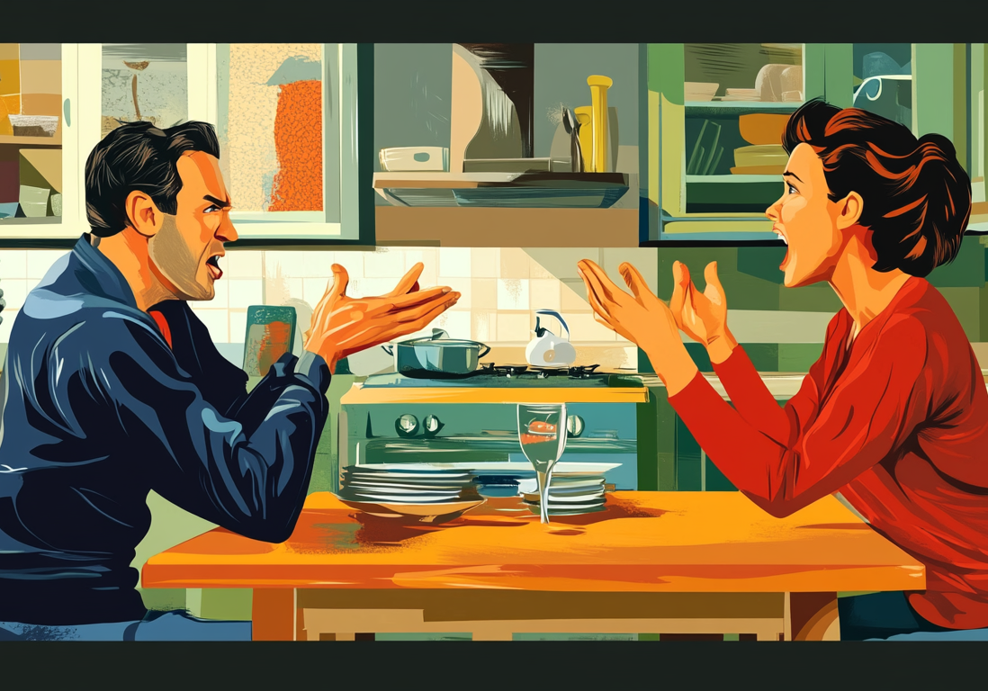 Arguing Couple - Chatterton Homes LLC